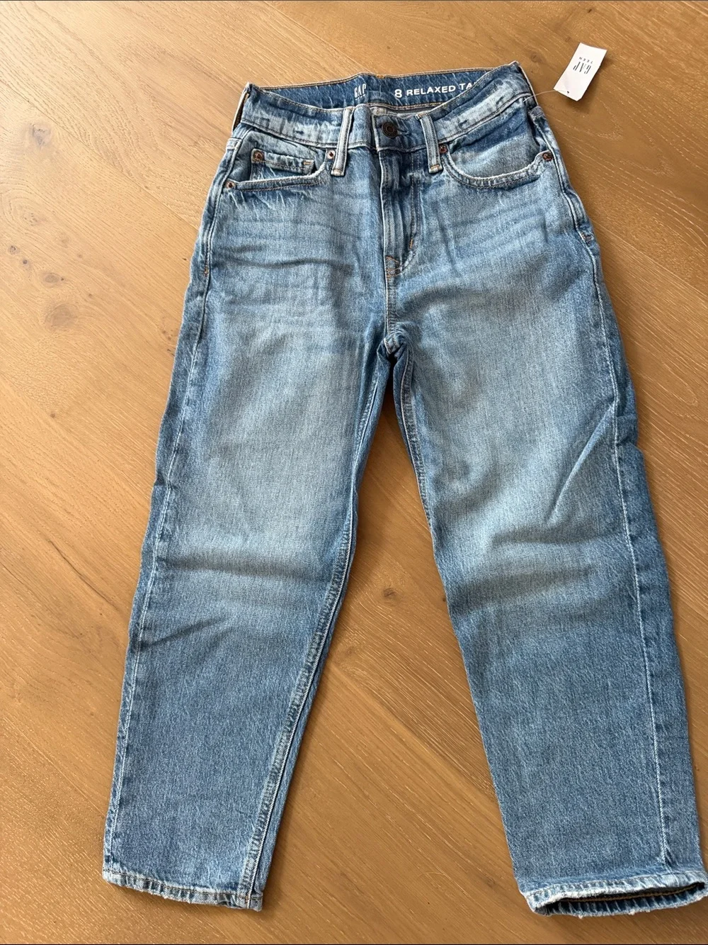 GAP Light Blue Relaxed Fit Kids Jeans